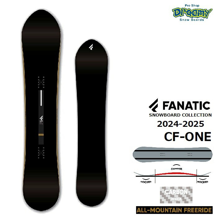 24-25 FANATIC ファナティック CF-ONE POWキャンバー ディレクショナル