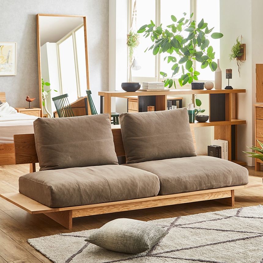 ソファ 3人掛け NIPPONAIRE ニッポネア NUSI ヌシ 2シータータイプ