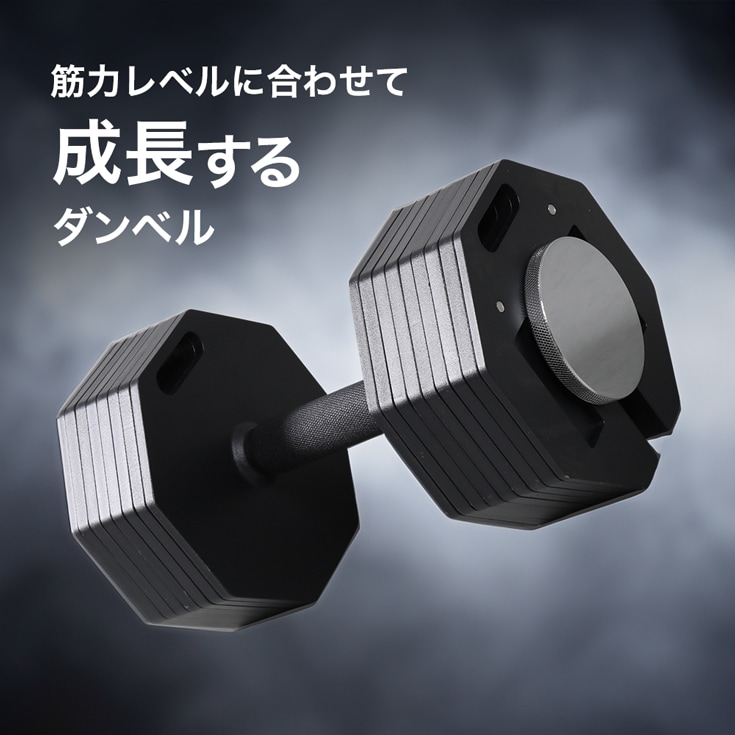 可変式ダンベル 12kg×2個 HG-OIDB12 | トレーニング,ダンベル・ベンチ