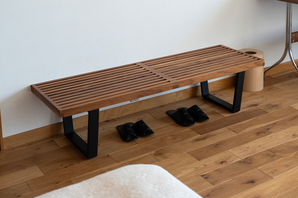 Nelson Platform Bench（ネルソン プラットフォーム ベンチ）/Herman