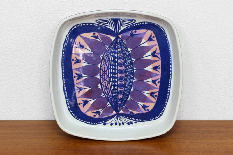 ヴィンテージ ロイヤルコペンハーゲン テネラ スクエアプレート | 北欧