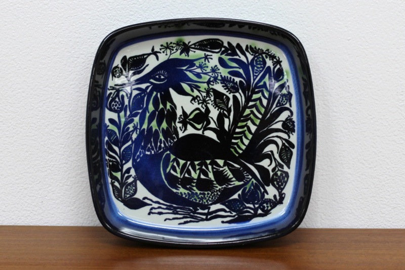 デンマーク ヴィンテージ 食器 ロイヤルコペンハーゲン テネラ 角皿