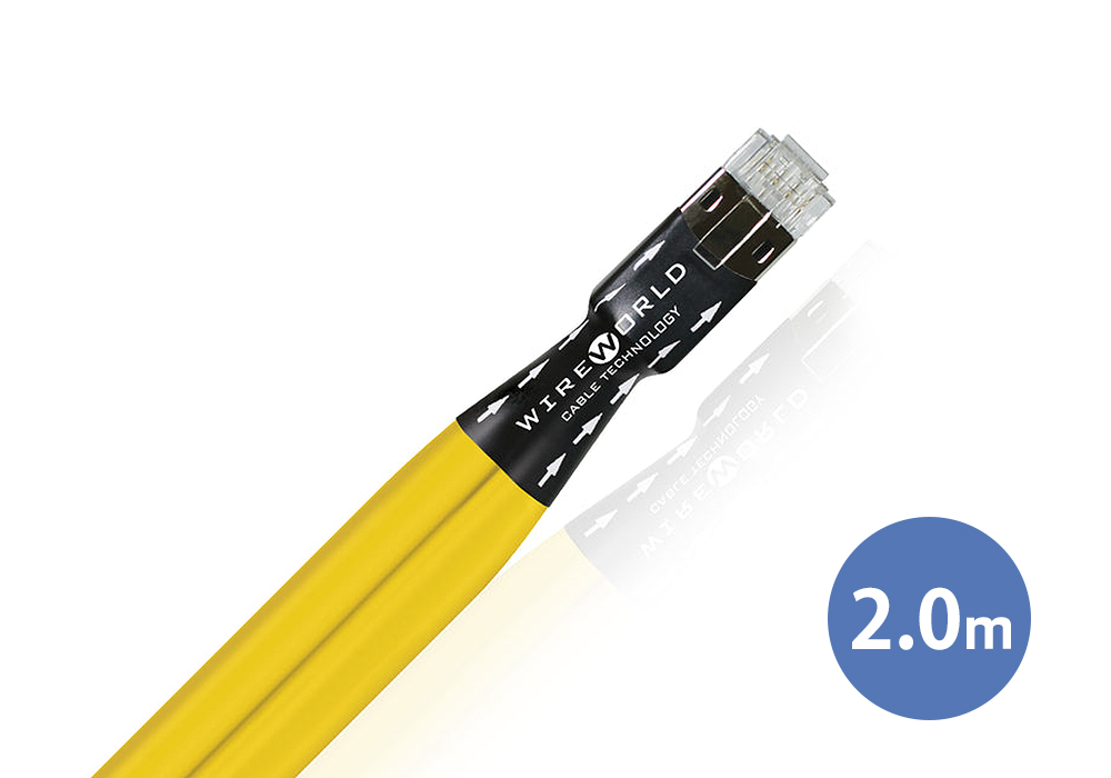 WIREWORLD - CHE8/1.0m（イーサネット・ケーブル）＜Chroma 8＞《JP