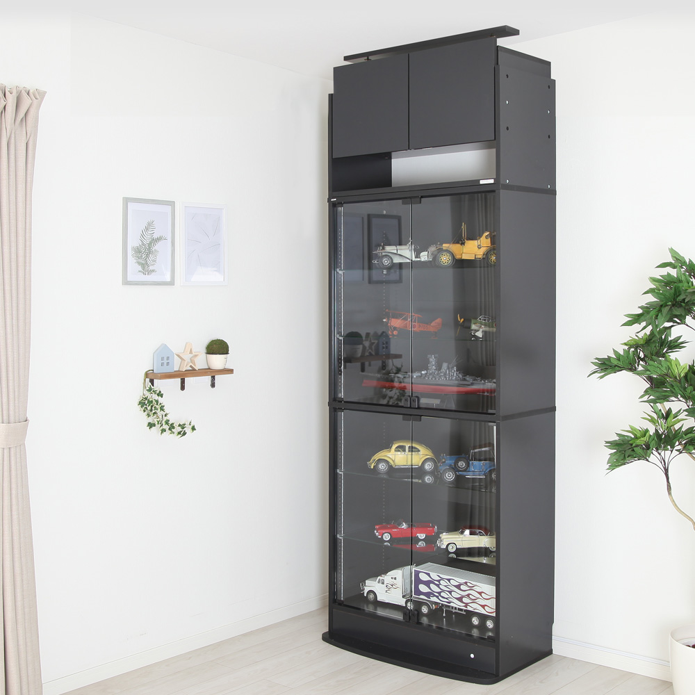 コレクションラック ユニールハイタイプ専用オプション】 上置きロー