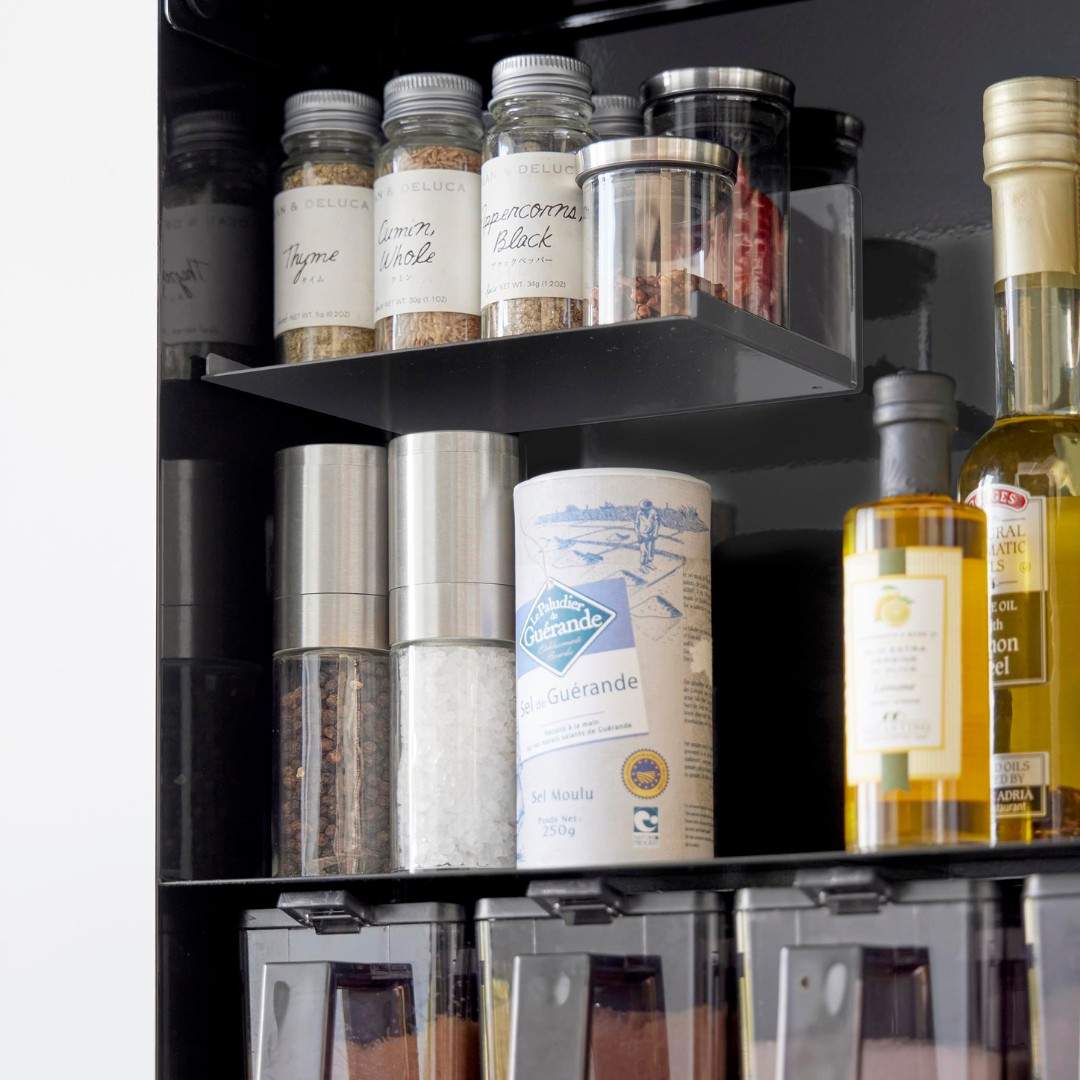 tower】 前が開く 隠せる調味料ラック｜キッチン用品,キッチン収納