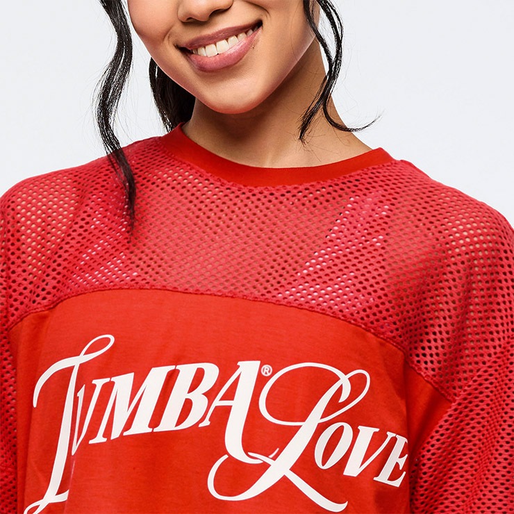 ZUMBA ズンバ 正規品 ウェア レディース トップス Tシャツ 半袖