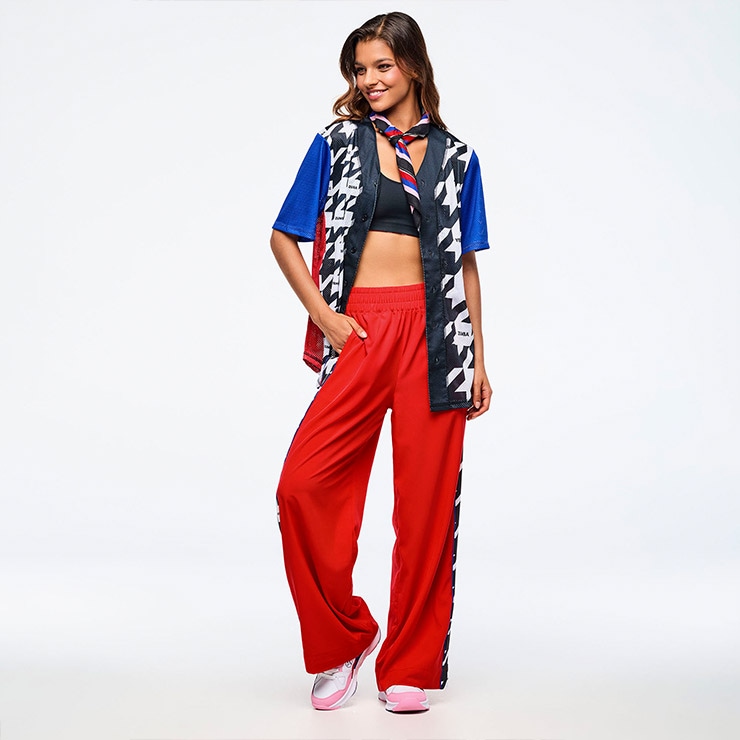 ZUMBA ズンバ 正規品 ウェア グッズ バンダナ 2枚組 チェック