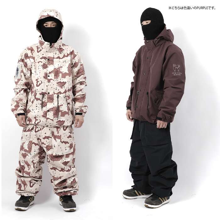 NOMADIK ノマディック GRIND JKT CAMO 24-25 ウエア メンズ ジャケット