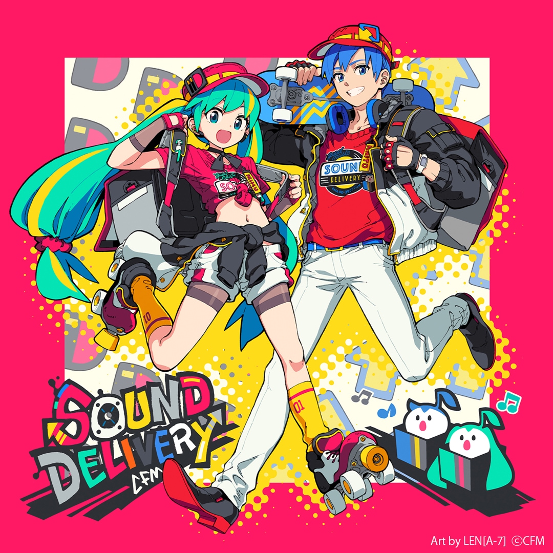 初音ミク」シリーズのオリジナルグッズVol.1「SOUND DELIVERY」 販売開始！