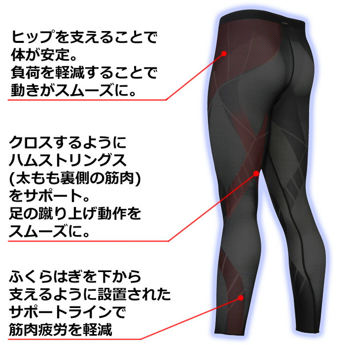 ブラックは15%OFF ワコール Wacoal CW-Xメンズ CWX ジェネレーター