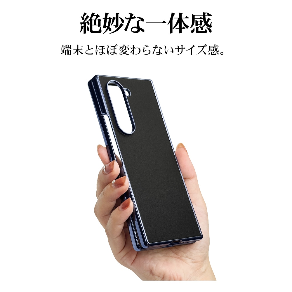 Galaxy Z Fold6 SC-55E SCG28 ケース カバー ハード メタルフレーム