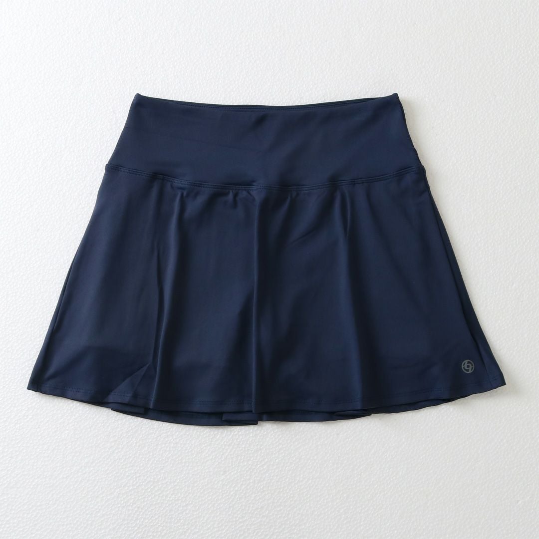 Lijaリージャ＊リーフ柄のフレアーシルエットが綺麗なスコートS Lija