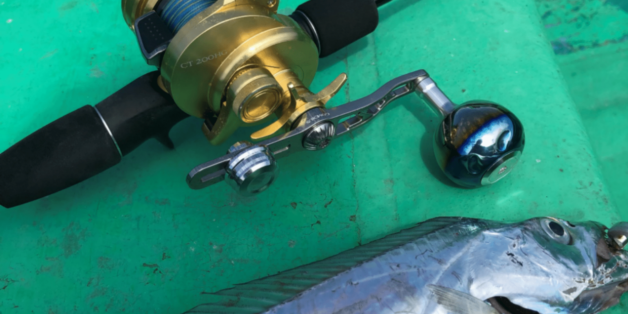 21オシアコンクエストCTの安定ハンドル