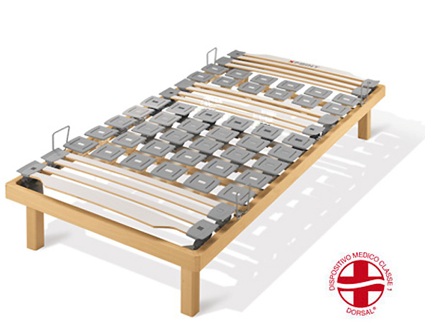 フラットタイプのウッドスプリングベッド