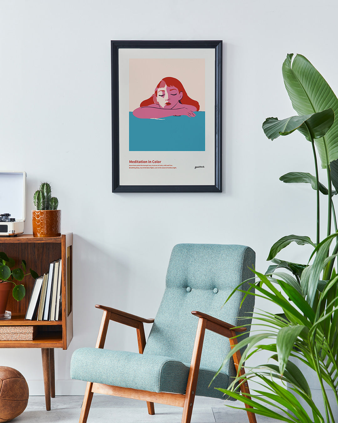ポスターのみ】Meditation in Colorアートポスター（ポスターのみ,A2
