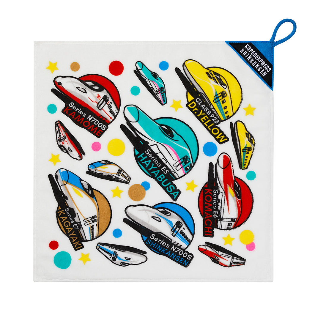 プレミアムループ付きタオル(新幹線.踏切.フミキリくん.moku TRAIN