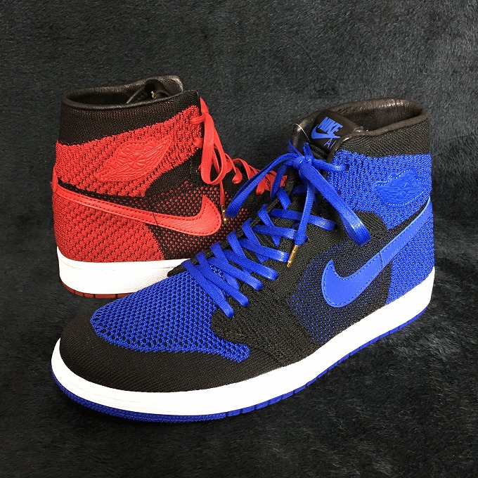 NIKE AIR JORDAN 1 HIGH ROYAL FLYKNITの購入者レビュー【サイズ感