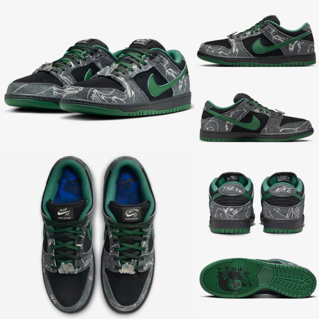 THERE SKATEBOARDS × NIKE SB DUNK LOW QSが8/2に国内発売予定【販売