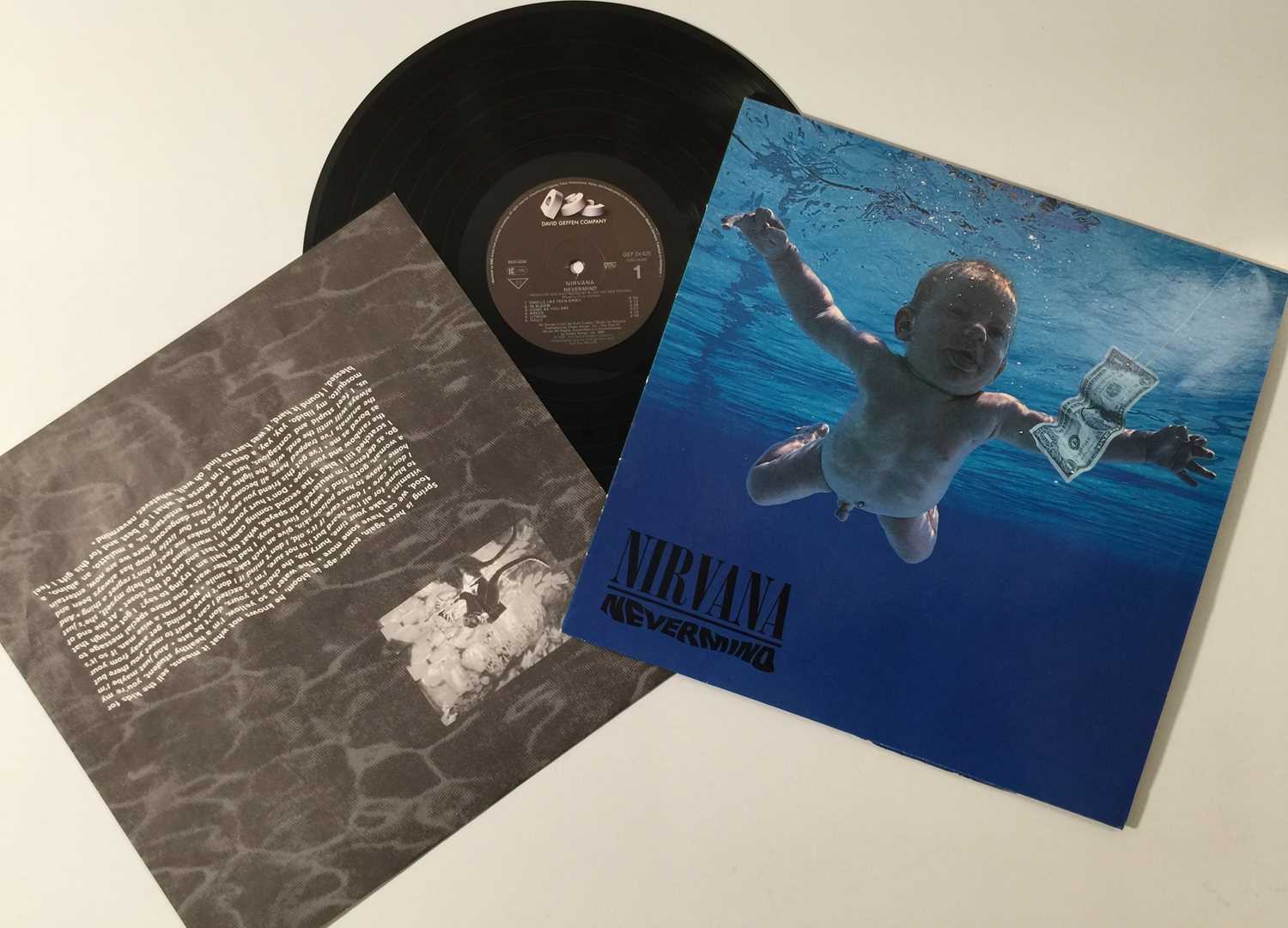 Lot 212 - NIRVANA - NEVERMIND LP (ORIGINAL 1991 EU