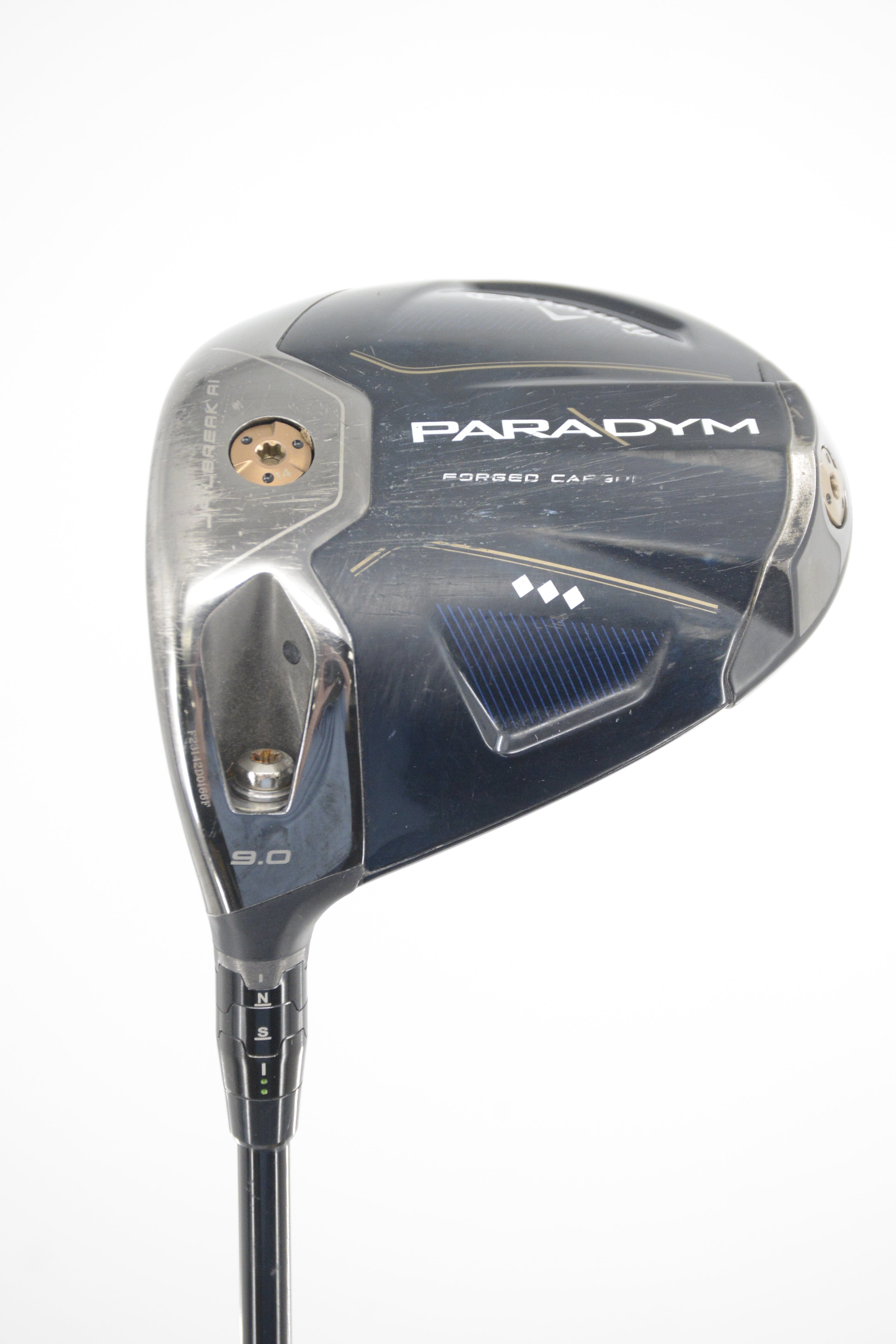Lefty Callaway Paradym Triple Diamond 9 Degree Driver X Flex 45.25