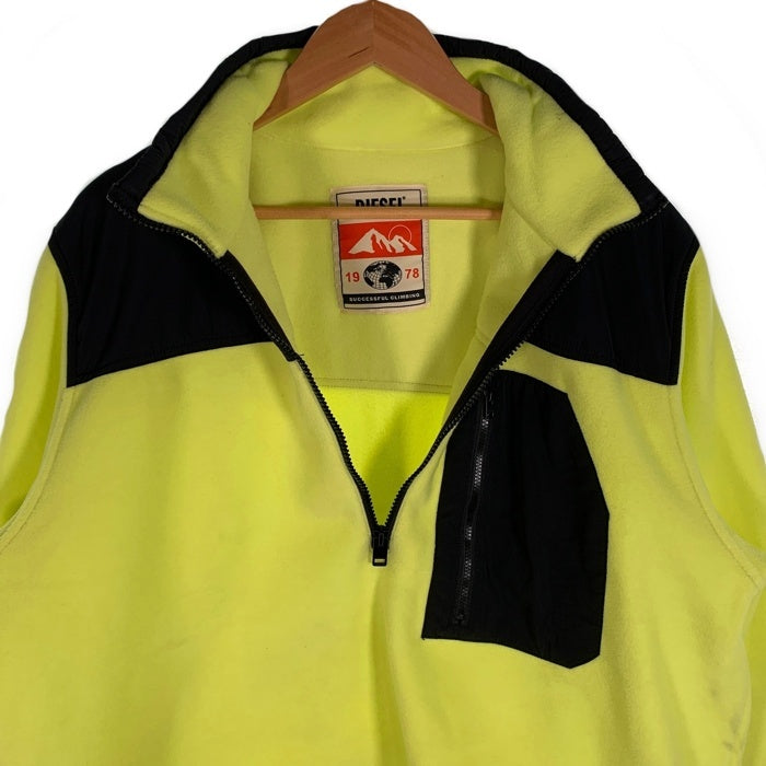 DIESEL ディーゼル S-TRAIL ハーフジップ プルオーバーフリース