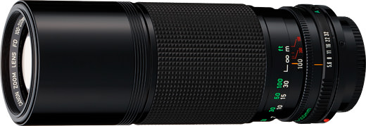 New FD100-200mm F5.6 - キヤノンカメラミュージアム