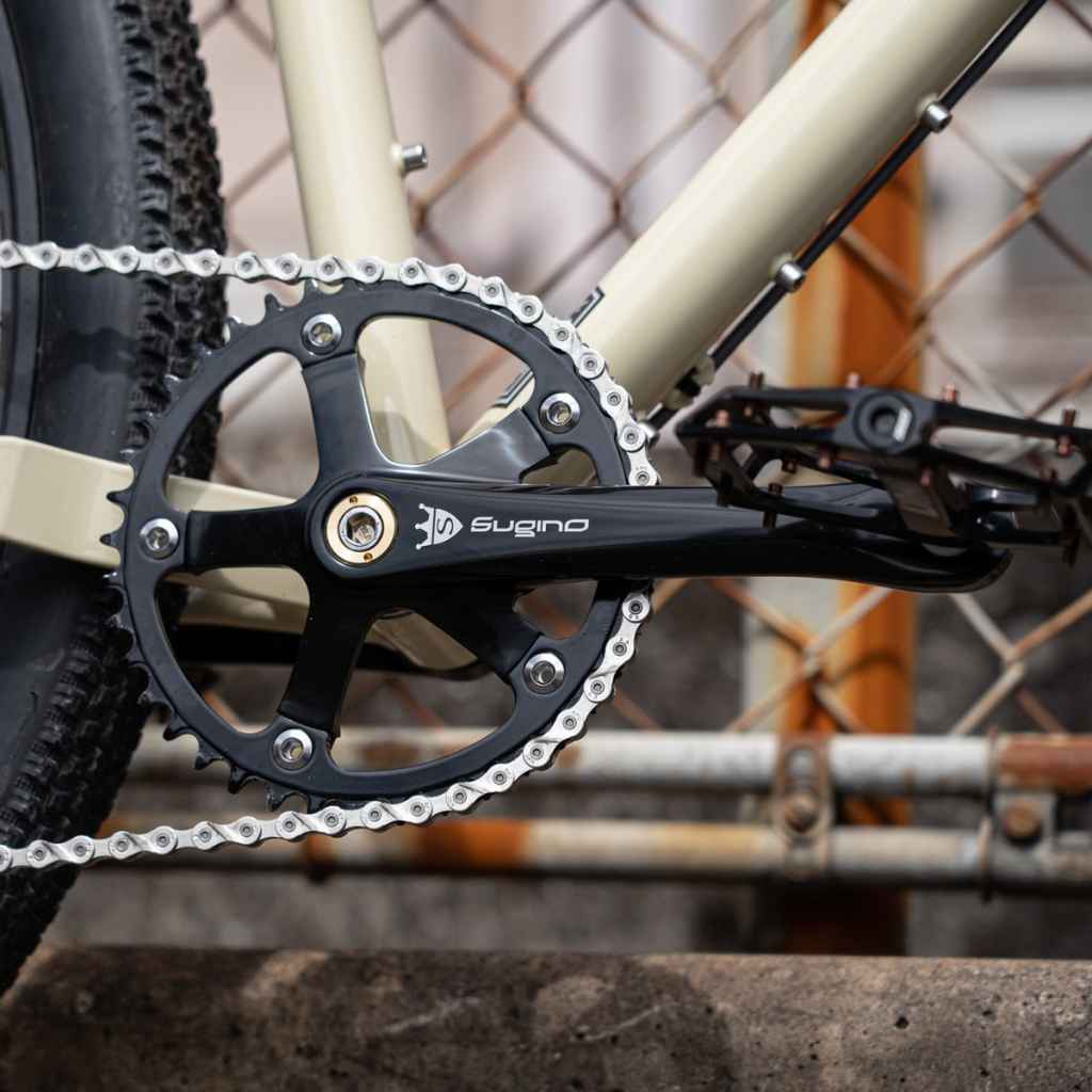 SUGINO* RD4 crank (black) - BLUE LUG GLOBAL ONLINE STORE