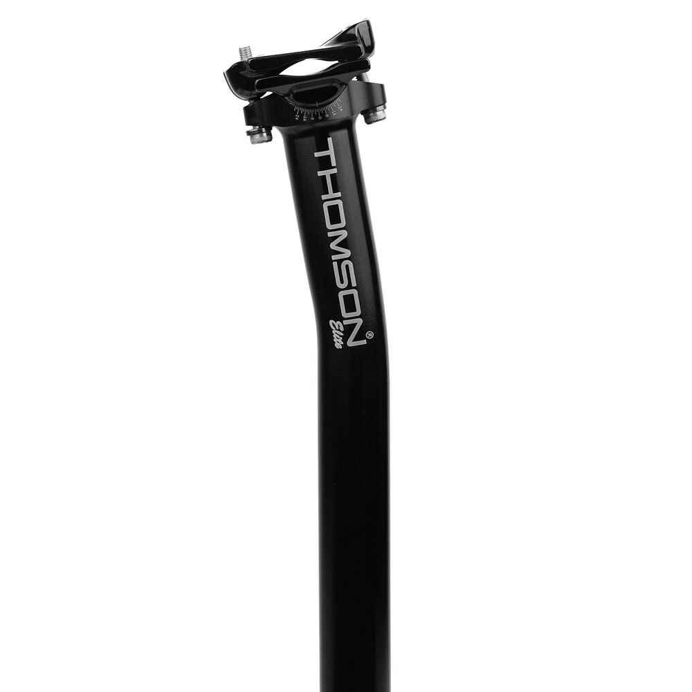 THOMSON* elite setback seatpost (black) - BLUE LUG GLOBAL ONLINE STORE