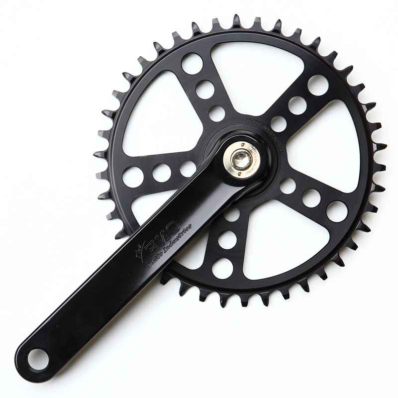 WHITE INDUSTRIES* eno single speed crank (black) - BLUE LUG GLOBAL