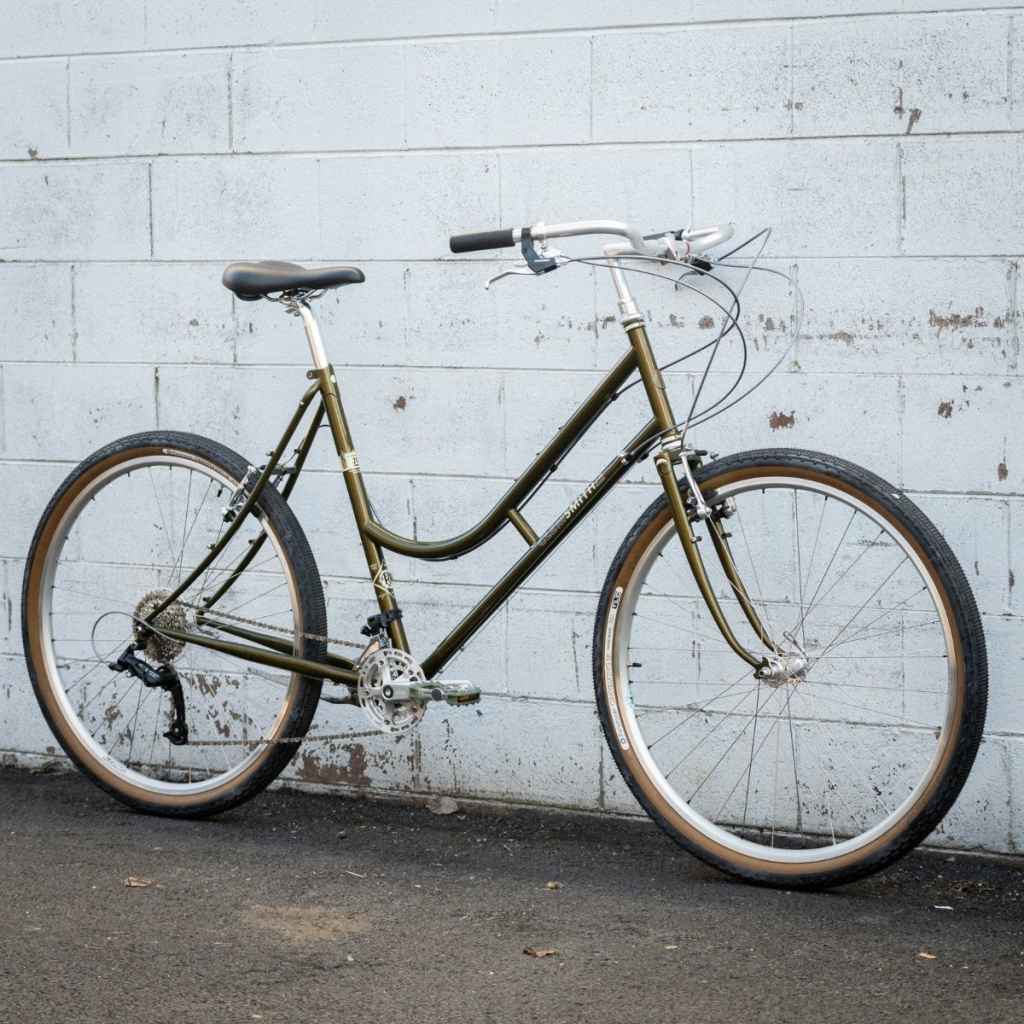 RIVENDELL* clem smith Jr. frame set (bronzey green/L-style) - BLUE