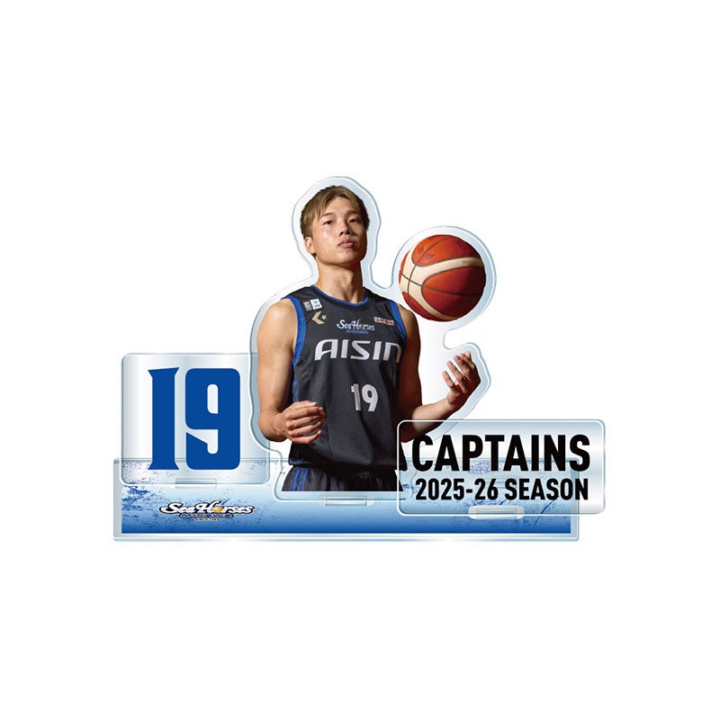 グッズ】「2025-26 CAPTAINS SERIES」第1弾 #19 西田優大選手グッズ