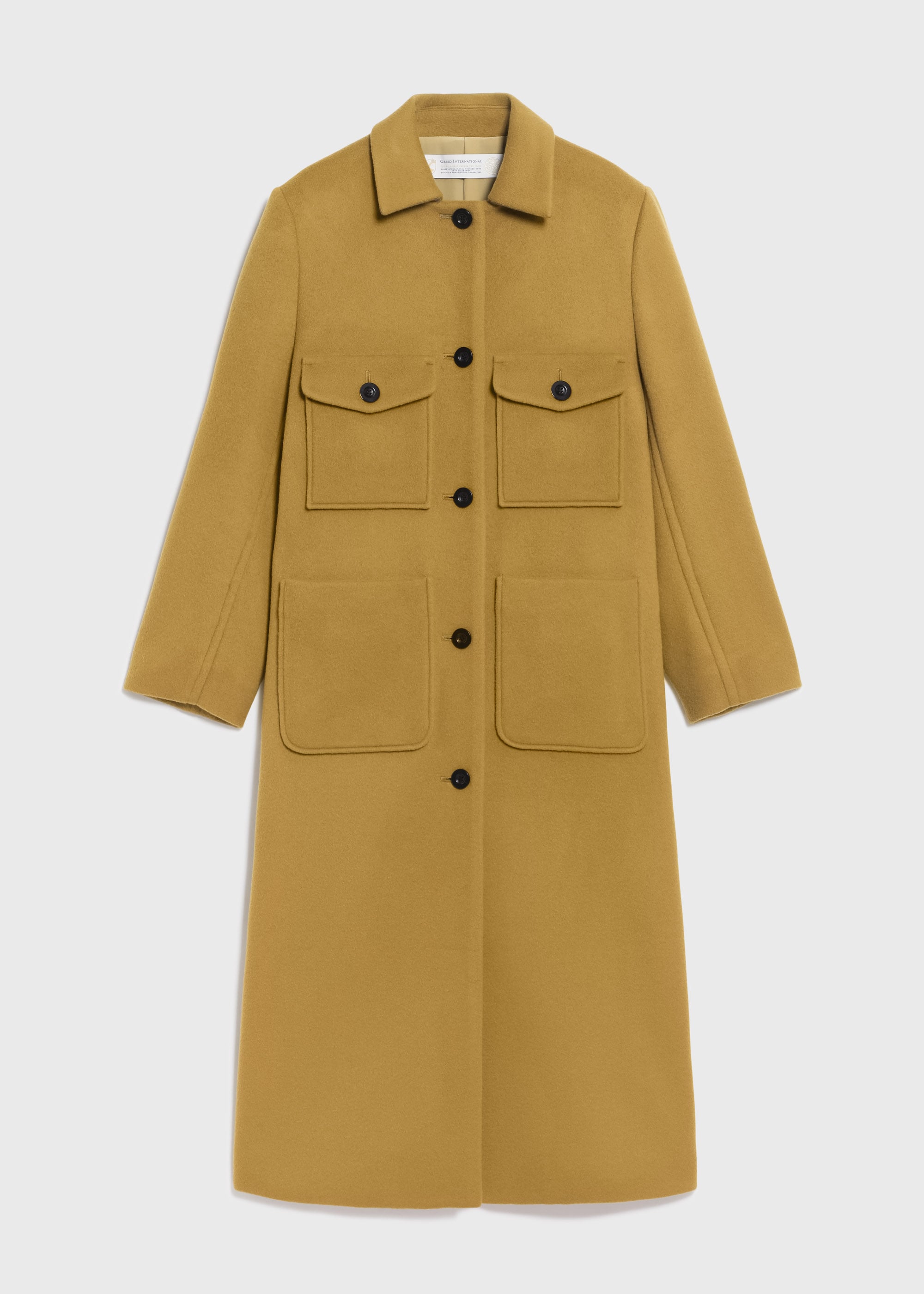 KIWI Wool Long Coat｜Greed International Official Online Shop