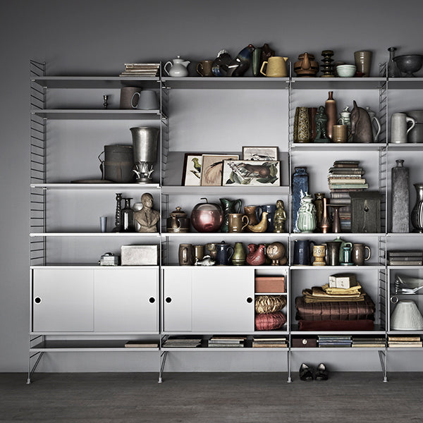 日本代理店】String スウェーデン製 シェルフシステム 棚板78×20（3枚