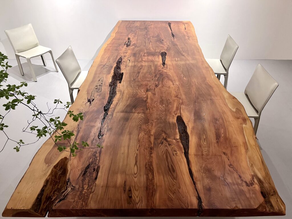 G-112 光明鶉杢入り屋久杉一枚板 | GRAXEN JAPAN