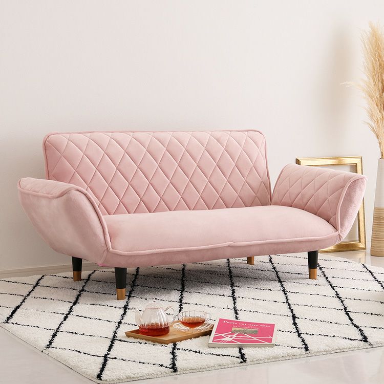 大人かわいい リクライニングソファベッド 一人掛け 【Chammy