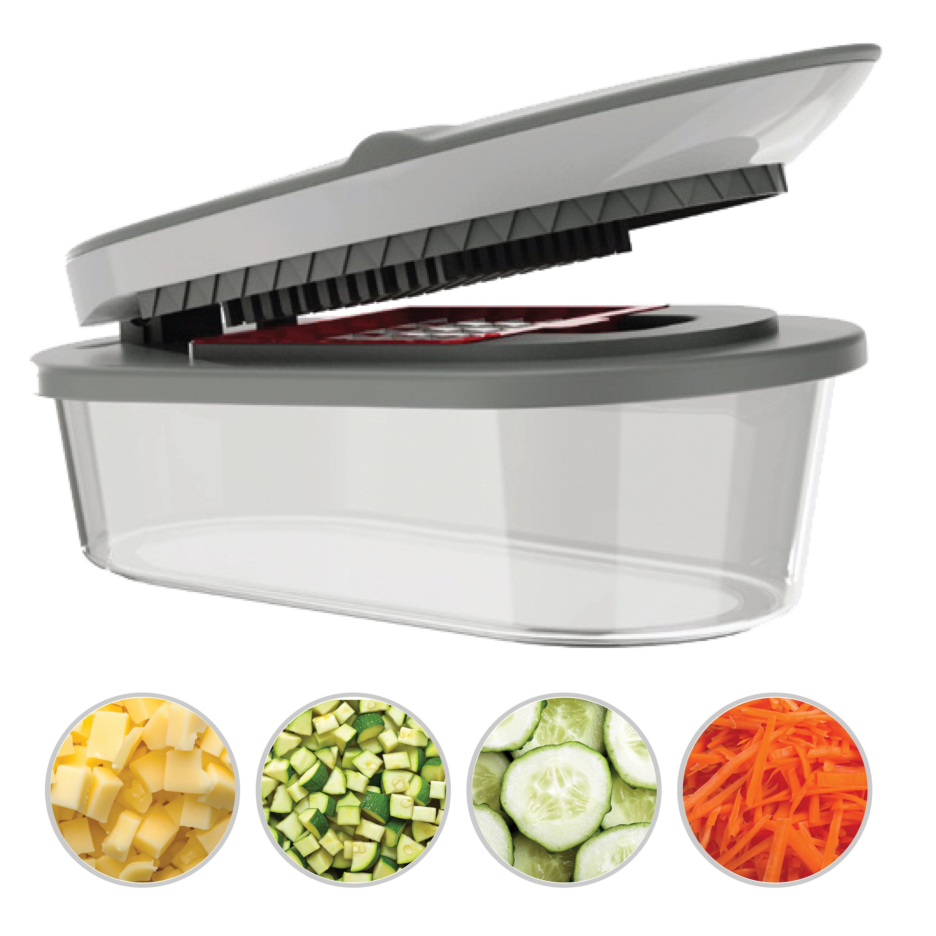 Chopzilla All-in-1 Vegetable Chopper & Mandoline Slicer with