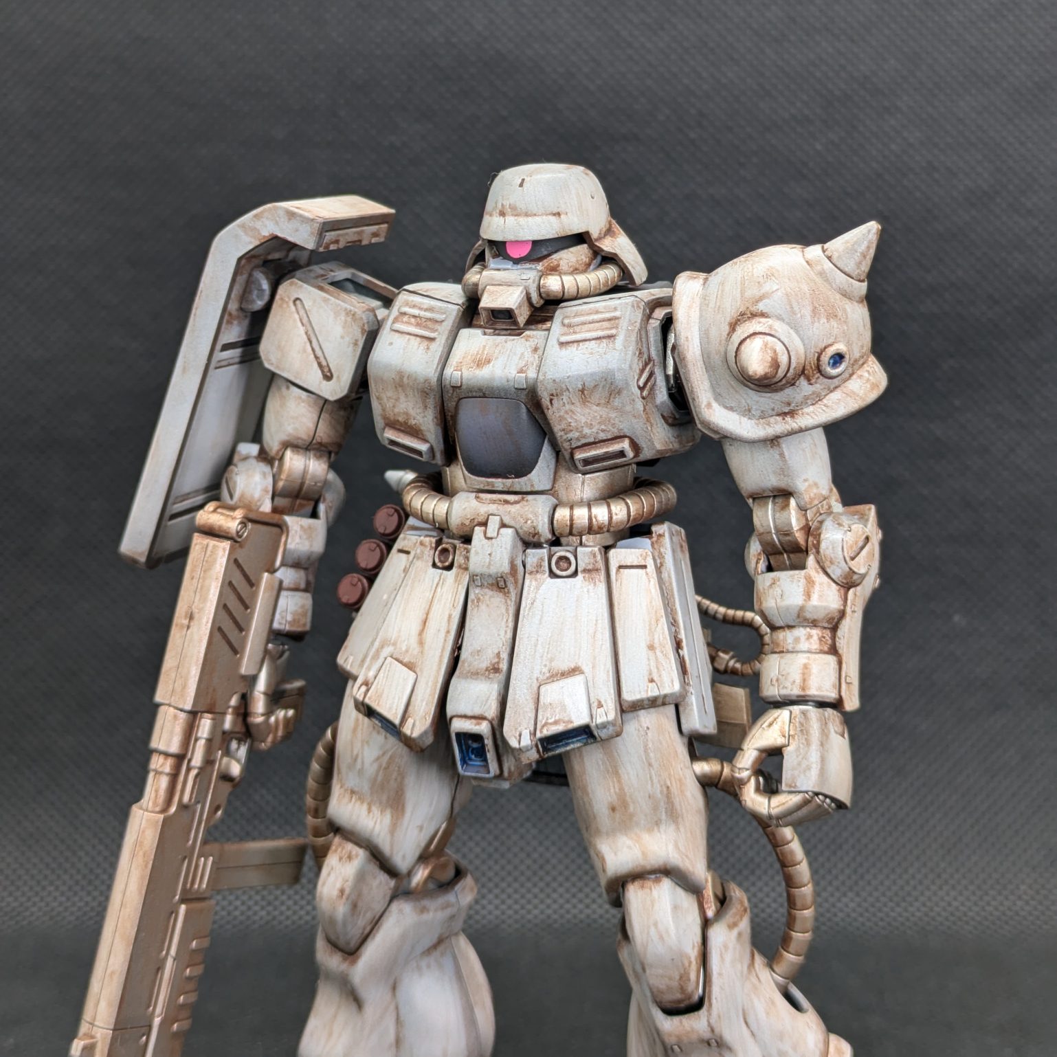 ザクII改 Bタイプ 極地戦闘仕様｜mumurikさんのガンプラ作品｜GUNSTA