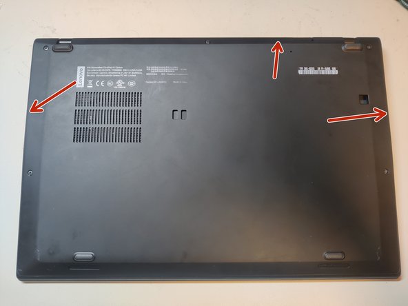 Lenovo ThinkPad X1 Carbon 第6世代 バッテリーの交換 - iFixit 修理ガイド