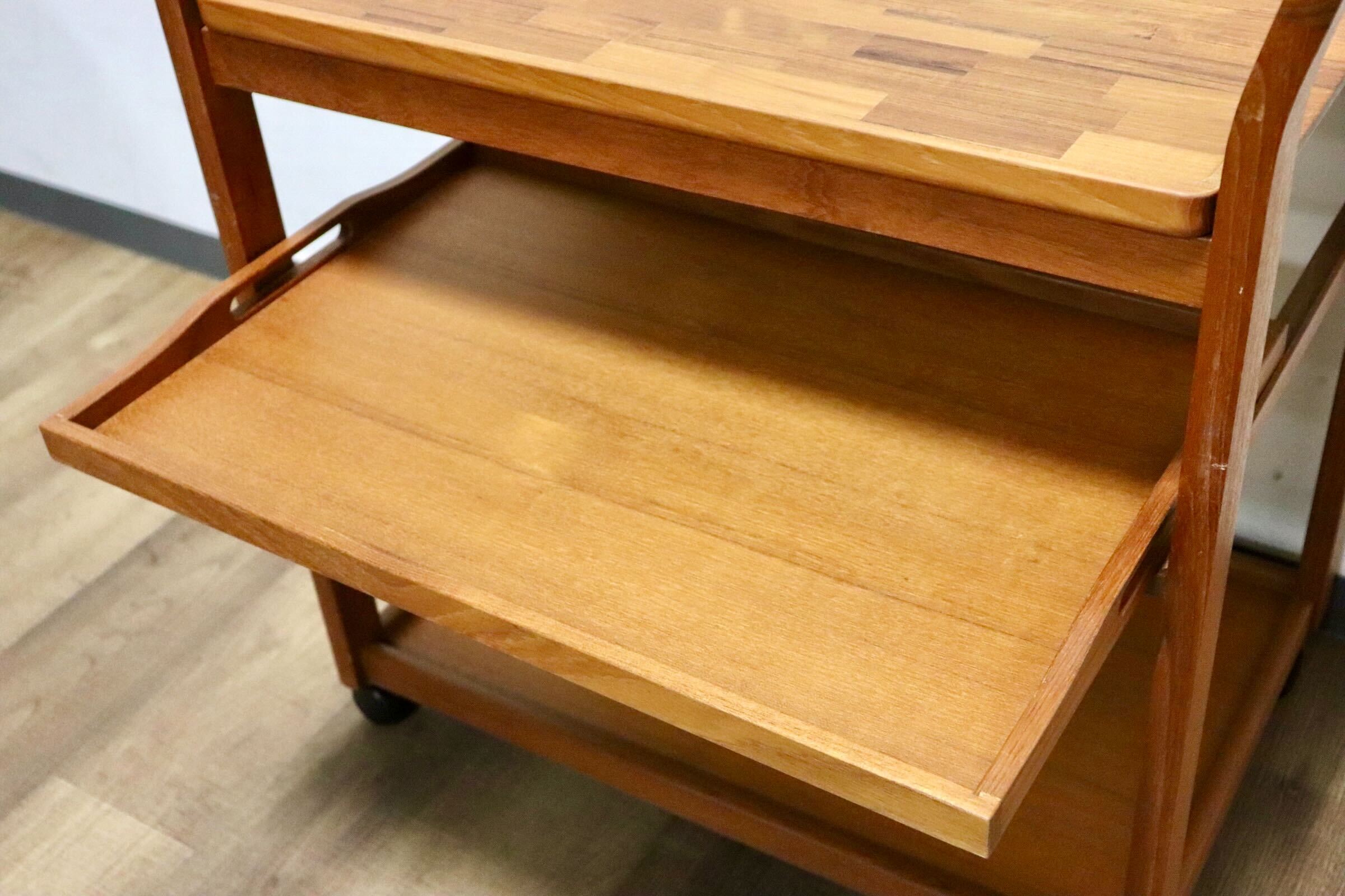 GMHK360○トロリーワゴン 配膳ワゴン キッチンワゴン サイドテーブル