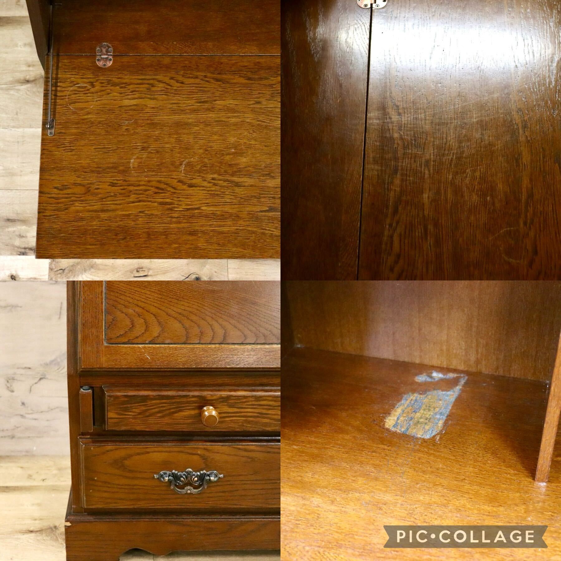 GMGS315○越後民芸 ライティングビューロー 座ビューロー ライティング