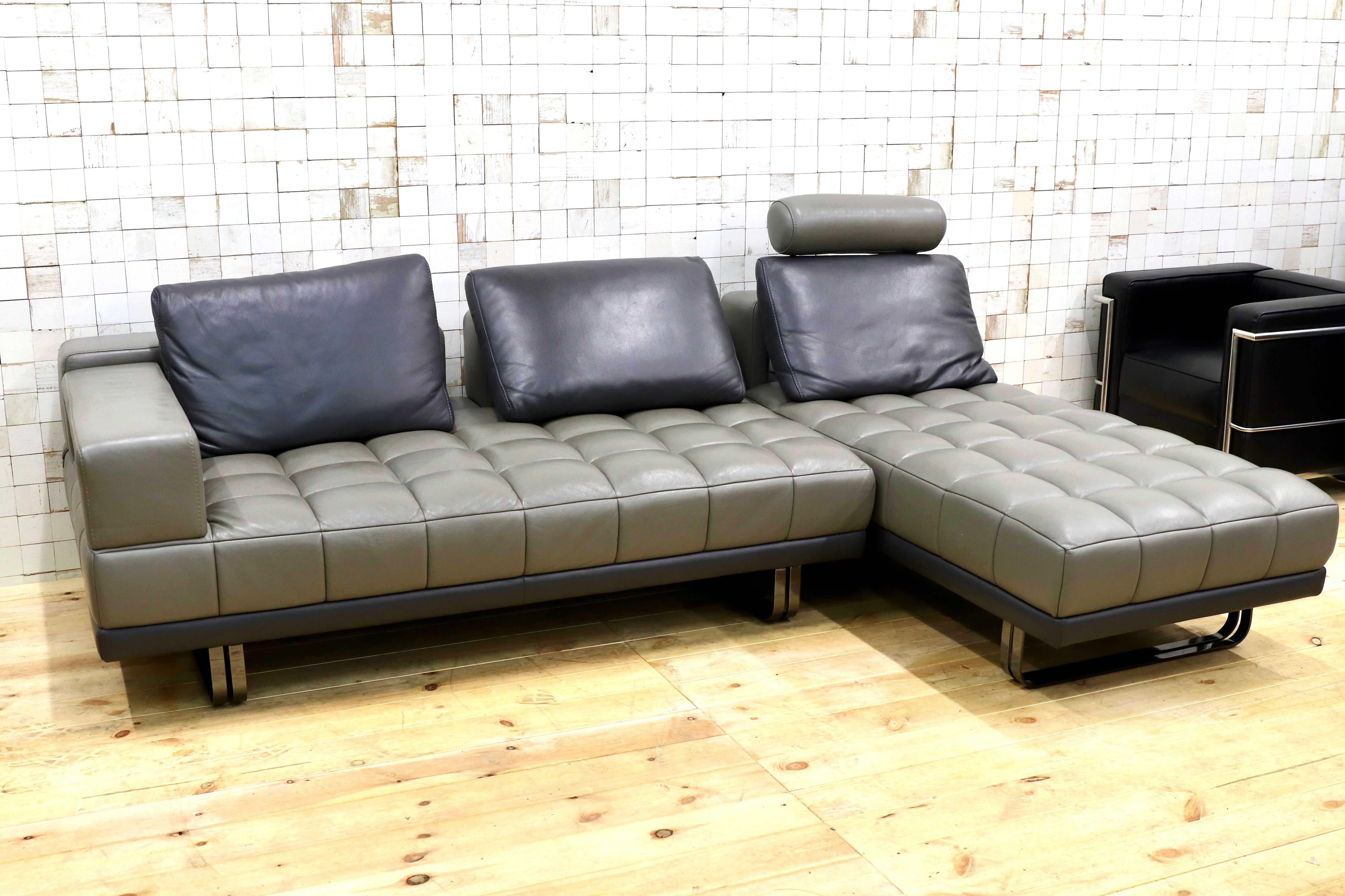 GMHO36○KELVIN GIORMANI / ケルビンジョルマーニ カウチソファ レザー