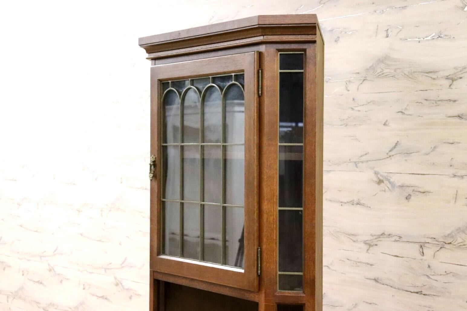 GMGH423○karimoku / カリモク コーナーキャビネット 飾り棚 収納家具