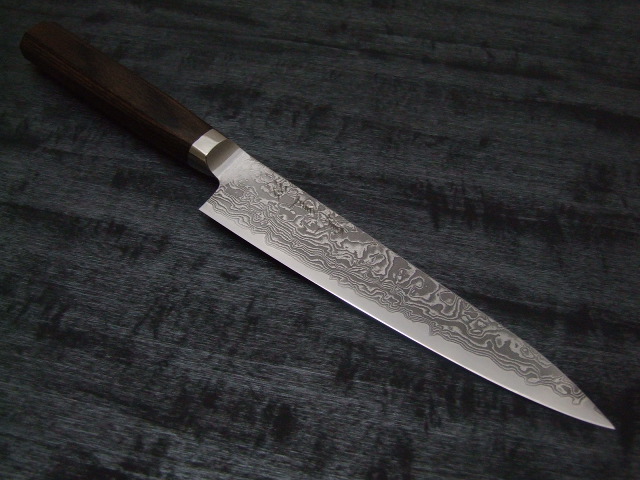 鋼の理想4大要素持つ！本鍛造ダマスカス鋼 鳳皇琳 パウダーハイス