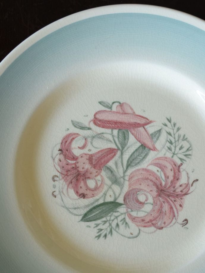 スージークーパー（Susie Cooper）のタイガーリリー、アンティーク食器