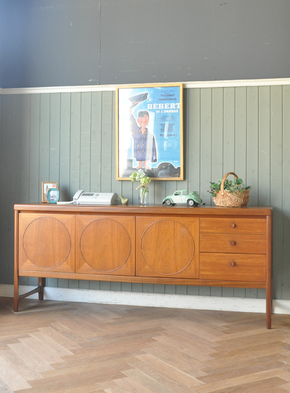 Nathan（ネイサン）社のサイドボード、北欧インテリアに似合う