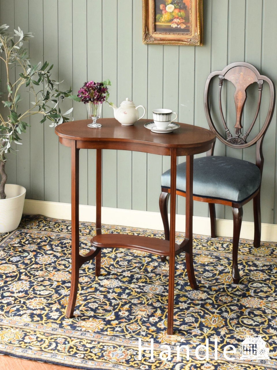 アンティーク アーコール ラウンド テーブル(d-156)｜アンティーク家具