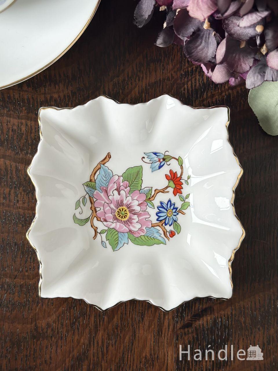 ロイヤルドルトンのスクエア型のお皿、イギリスから届いたアンティーク