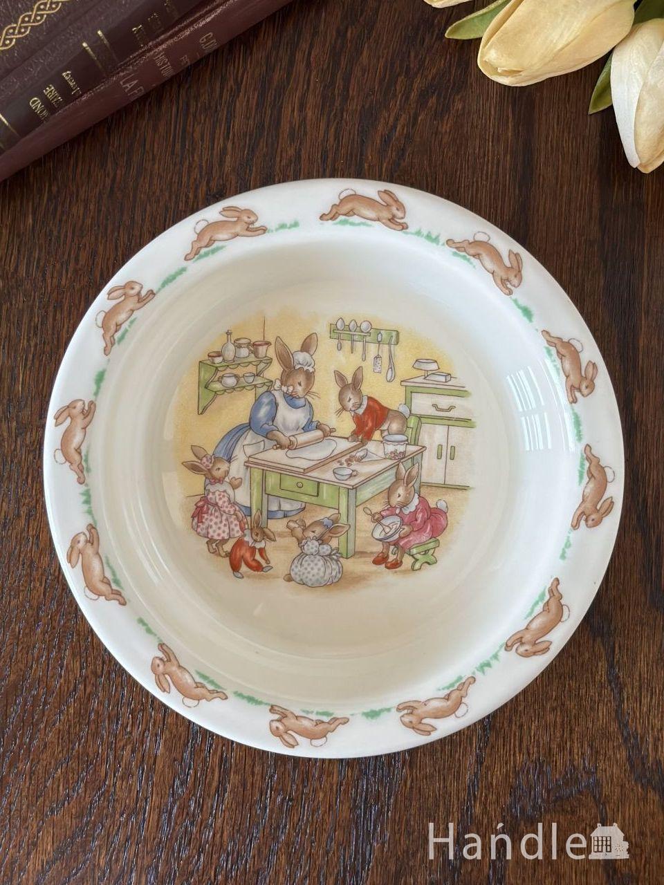 バニキン チャイルドプレート イギリスから届いたバニキンズの陶磁器