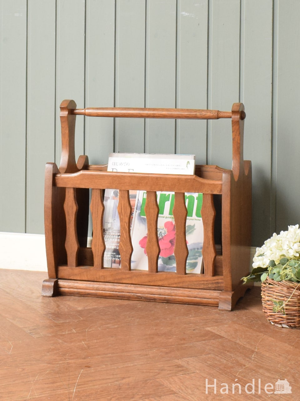 1950年代のアンティーク マガジンラック(k-449-f)｜アンティーク家具