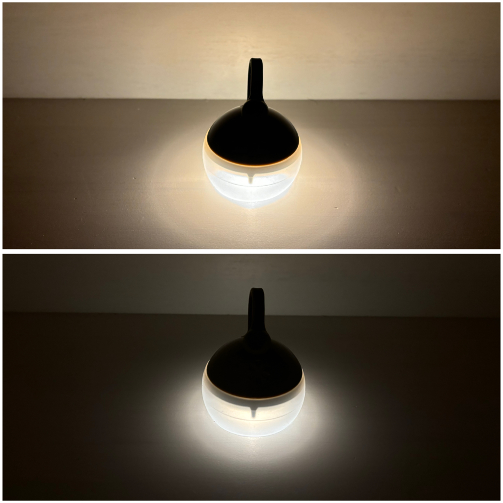 スノーピーク たねほおずきをレビュー。十分に明るくて活躍します